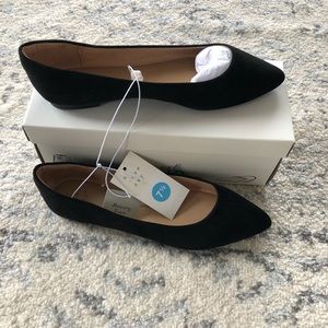 NWT A New Day Black Pointed Flats